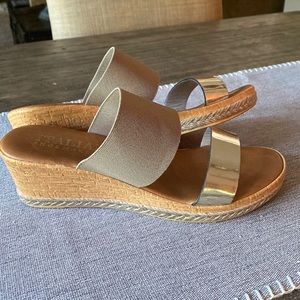 Italian Shoemakers wedges size 7 1/2